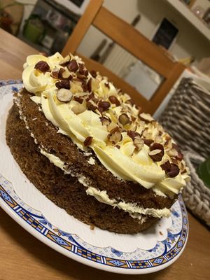 Gâteau noisettes   at L'Insouciance in Wavre