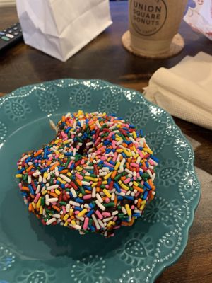   at Union Square Donuts in Brookline