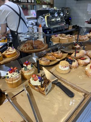 Vegan pastries  at Norwida 2 concept in Gdansk