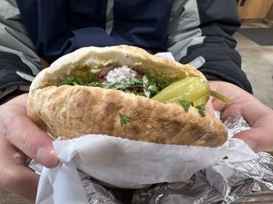   at Pita Place in Fairbanks