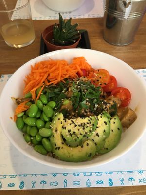 :)  at Aloha Poke in Terrassa