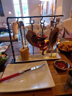 Grill Teller at Kitchen in Esslingen