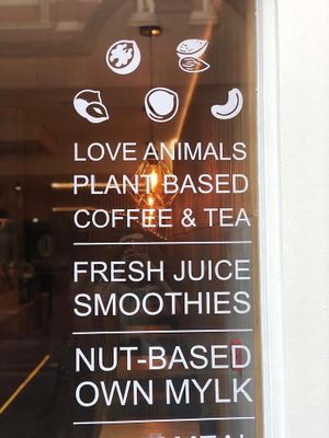 love this sign at NUTTEA - Soho in London