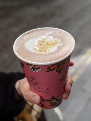 Hot chocolate at NUTTEA - Soho in London