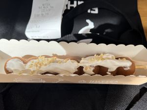 Bubble waffle  at NUTTEA - Soho in London