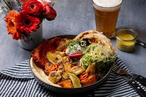 Vegan Lunch at FACTORY GIRL  at FACTORY GIRL Restaurant in Berlin