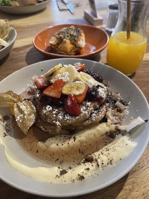 Pancakes  at FACTORY GIRL Restaurant in Berlin