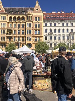   at Naschmarkt in Vienna