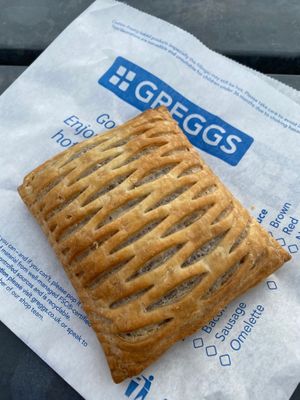 New vegan steak and bake at Greggs in Rainham