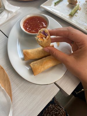 Spring rolls  at LN Fortunate Coffee in 