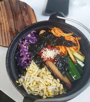 Korean rice at LN Fortunate Coffee in 