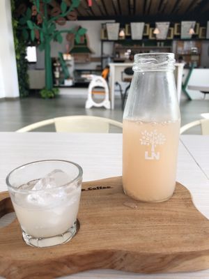 Ginger beer at LN Fortunate Coffee in 