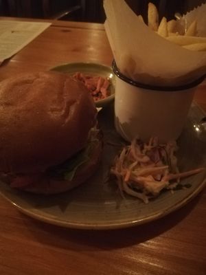 Burger at Lounges - Cofio Lounge in Carmarthen