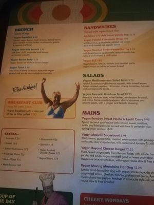 menu at Lounges - Cofio Lounge in Carmarthen