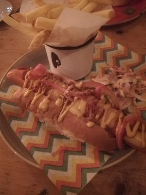 hot dog at Lounges - Cofio Lounge in Carmarthen