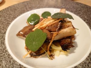 Oyster mushroom at Kale & de Bril in Goes