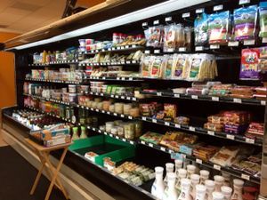 Refrigerated foods.  at Nature's Market in Melbourne