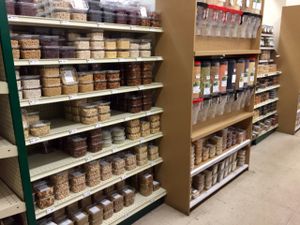 Nuts and bulk.  at Nature's Market in Melbourne