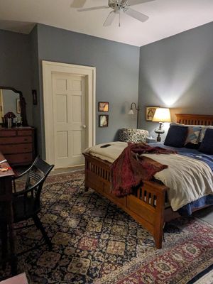 The Curtiss Room (queen bed) at Black Sheep Inn in Hammondsport