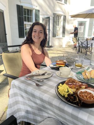 Terrace  at Black Sheep Inn in Hammondsport