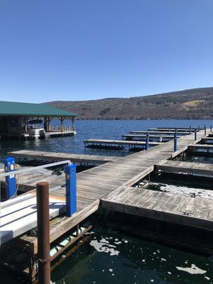 Keuka lake at Black Sheep Inn in Hammondsport