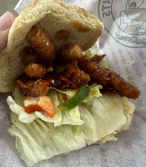   at VeGreen Burger in Kennesaw