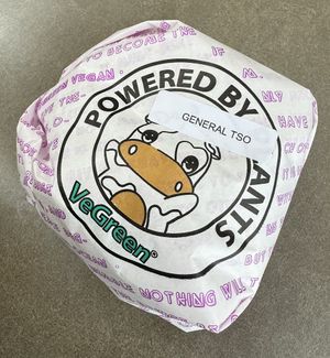   at VeGreen Burger in Kennesaw