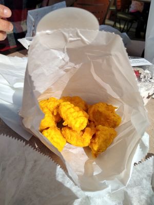 Vegan Chik'n Nuggets at VeGreen Burger in Kennesaw