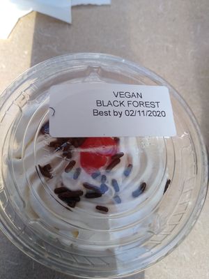 Black Forest Cake at VeGreen Burger in Kennesaw