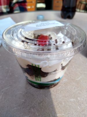 Black Forest Cake at VeGreen Burger in Kennesaw