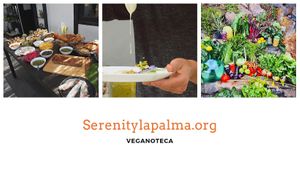 Serenitylapalma.org at Veganoteca in La Palma