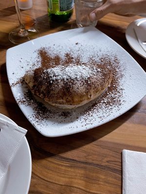 Vegan Not-tella calzone!   at Il Forno Pizzeria in Palm Cove