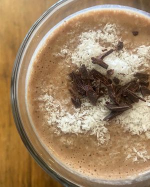 Smoothie super Cacau  at O Jardim da Jujé in Lisbon