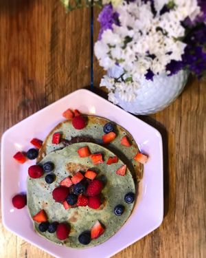 Pancakes  at O Jardim da Jujé in Lisbon