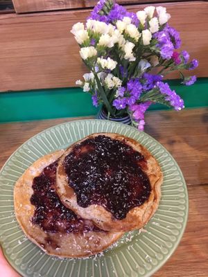 Pancakes  at O Jardim da Jujé in Lisbon