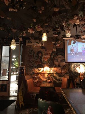 Like being in a treehouse, as the name suggests.  at Rampart Treehouse in New Orleans