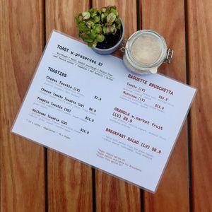 New menu for Autumn 🍂  at The Studio Beans in Carnegie