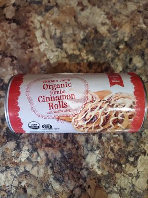 Accidentally vegan cinnamon rolls! at Trader Joe's in Little Rock