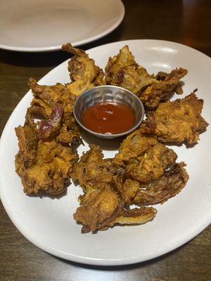 Onion Bhaji  at Royal Indian in Bar Harbor