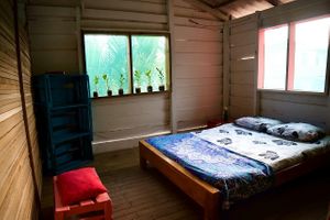 Privada, doble cama con toldillo. at Feel Free in Capurgana