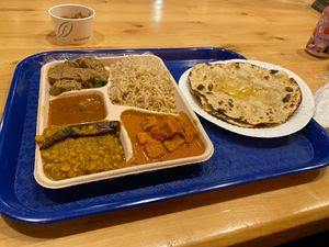 All vegan items at Samosa House East in Culver City