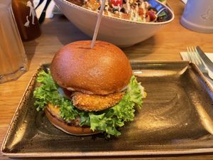 Veganuary, burguer vegan riquísima  #Veganuary at Hans im Glück in Starnberg