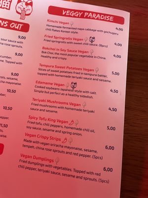 Vegan paradise  at Xu Noodle Bar in Tilburg