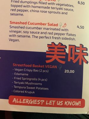   at Xu Noodle Bar in Tilburg