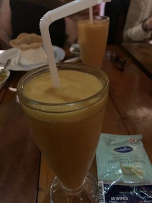 Fresh mango juice  at Raha Ella in Ella
