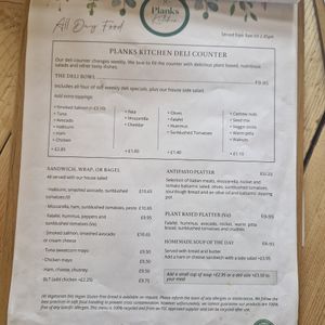  at Planks Kitchen in Preston