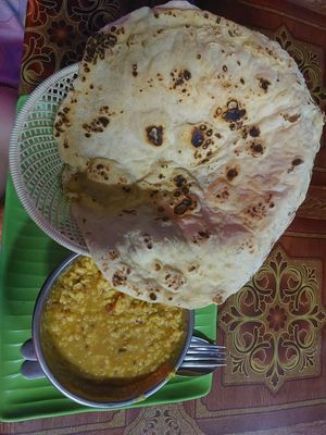 Dal Curry at Datta Banana Leaf Restaurant and Bungalow in Don Det