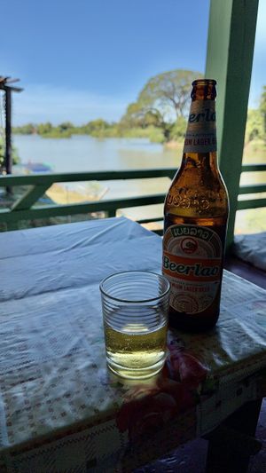   at Datta Banana Leaf Restaurant and Bungalow in Don Det