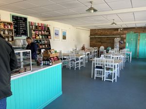 Cosy inside  at The View in Swansea