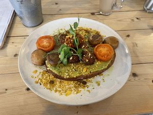 Gower Surfers Brunch (vegan)  at The View in Swansea